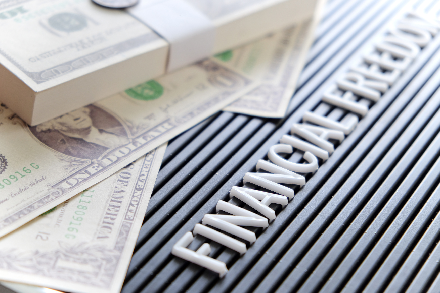 financial freedom concept
